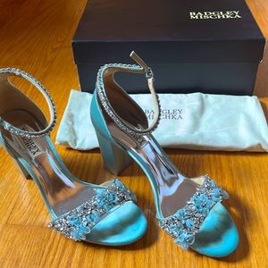 Badgley Mischka Finesse Ankle Strap Evening Shoe